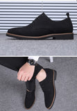 Men's Dress Shoes Oxford Leather Formal Leather Sneakers Flat Footwear Zapatos Hombre Mart Lion   