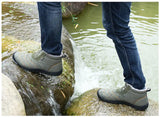 Boots Men's Women Warm Plush Winter Outdoor Waterproof Shoes MartLion   