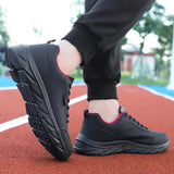 Casual Shoes Men Waterproof Leather Sneakers Outdoor Sport Shoes MartLion   