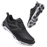 Shoes Spikes Luxury Golf Sneakers Men's Golfers Footwears Outdoor Walking Footwears MartLion Hei 40 