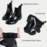 Summer Women's Rain Boots Soft Short Ankle Rain Rubber Outdoor Non-slip Waterproof Home MartLion   