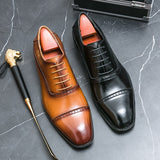Dress Shoes Men's Split Leather Footwear Formal Social Mart Lion   