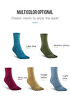 3Pairs/Set Medium Long Tube Sport Fivetoes Socks Toe Socks For Barefoot Running Shoes Marathon Mart Lion   
