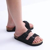 Summer Women's Platform Cork Sandals Deep Sole Mules Clogs Sandals with Arch Support Strap Adjustable Buckle MartLion   