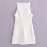 Dresses Women's Summer  Chic Slim Mini Holiday Women Dress MartLion   