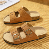 Summer Men's Slippers Outdoor Wearing Couples Indoor Soft Sole Bathroom MartLion   