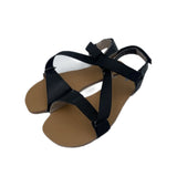 Summer  Barefoot Leather Flat Sandals For Women Men's Shoes With Soft Sole Light Weight MartLion   