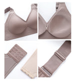 Push UP Bra for Women Seamless Plus Size Bras Thin Cup Wireless Bralette Brassiere MartLion   