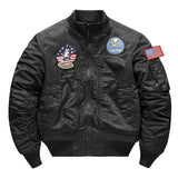 Winter Men's Tactical Military Jackets Big Pocket Pilot Air Force Coat ArmyGreen Flight Warm Thicken Stand Collar Overcoat MartLion   