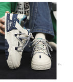 Korean Version Men's Casual Shoes Spring Versatile Thick Sole Board Outdoor Travel Sports MartLion   