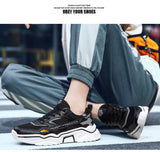 Men Shoes Spring Sports Casual Mesh Breathable Board Basketball