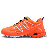 Hiking Shoes Men's Mesh Breathable Hiking Travel Outdoor Woodland Cross-Country Mountain Cycling Sports Mart Lion A5 Orange 39 