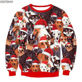 Men's Women Ugly Christmas Sweater Funny Humping Reindeer Climax Tacky Jumpers Tops Couple Holiday Party Xmas Sweatshirt MartLion SWYS104 Eur Size S 