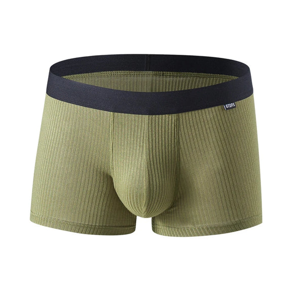 Underwear men boxers shorts panties Modal wicking sweat MartLion army green XL 