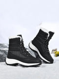 Shoes Women Winter Cotton Shoes Platform Work Outdoor Anti Slip Warm Plush Shoes Light Casual Snow Boots MartLion   