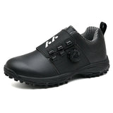 Waterproof Golf Shoes Men's Golf Sneakers Outdoor Walking Footwears Anti Slip Athletic MartLion Hei-3 39 