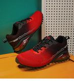 Fujeak Breathable Mesh Running Shoes Men's Non-slip Sneakers Outdoor Walking Footwears Lightweight Mart Lion   