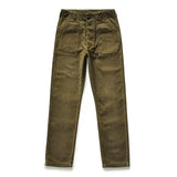 Pants Military Pants  Classic Olive Sateen Men's Baker Pants Satin Cotton Straight Fit MartLion brown W30 