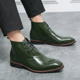 Golden Sapling Chelsea Boots for Men's Party Shoes Casual Flats Leisure Office Dress MartLion   