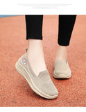 Spring Women's Loafers Sip On Shoes Ballet Flats Socks Sneakers Tennis Casual Shoes MartLion   