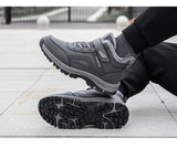 Winter Leather Boots Women Men's Shoes Waterproof Plush Keep Warm Sneakers Outdoor Ankle Snow Casual Mart Lion   