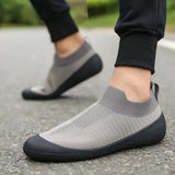 Socks Shoes Men's Casual Lightweight Mesh Non-slip Gym Running Outdoor Sneakers MartLion   