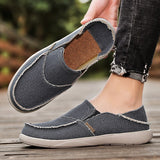 Men's Loafers Canvas Shoes Casual Sneakers Slip On Footwear Mart Lion   