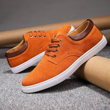 Leather Shoes Men's outdoor Casual Sneakers suede Leather Loafers Moccasins Footwear Mart Lion   