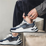 Men's Casual Sneakers Thick Bottom Sport Running Shoes Tennis Non-slip Platform Jogging Basketball Trainers Mart Lion   