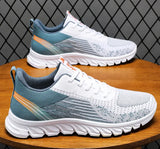 Men's Sneakers Weave Running Shoes Casual Sports Outdoor Athletic Running Shoes MartLion   