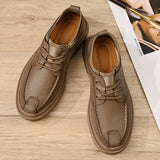 Golden Sapling Casual Shoes Men's Genuine Leather Flats Office Loafers Leisure Party Elegant Moccasins MartLion   