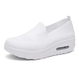 Sneakers Women's Sports Shoes Mesh Breathable Platform Tennis Casual Slip-On Ladies Walking Vulcanized Shoes Zapatillas Mujer MartLion   