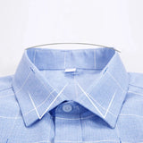 Cotton Men's Long Sleeves Social Formal Elegant Shirts  Men Striped Casual MartLion   