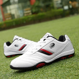 Men's Waterproof Golf Trainers Sneakers Outdoor Comfortable Anti Slip Grass Golf Shoes Lightweight Sport Shoes MartLion   