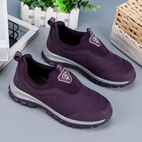 Women Loafers Non Slip Casual Shoes Ladies Walking Female Footwear Luxury Trainers Sneakers Mart Lion Purple 5 