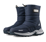 Men's Winter Boots Outdoor Walking Footwear Non-slip waterproof Snow Warm plush Winter Shoes degrees MartLion   
