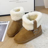 Cotton shoes women's winter boots snow boots women  short boots MartLion   