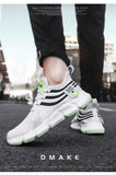 Men's Sneakers spring summer Mesh Breathable White Running Tennis Shoes Outdoor Sports Tenis Masculino Mart Lion   