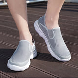  Summer Sneakers Men's Shoes Breathable Mesh Lightweight Casual Slip-On Driving Loafers MartLion - Mart Lion