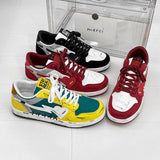 Men's Casual Sneakers Creative Heart Tennis Sport Running Shoes Skateboard Flats Walking Jogging Trainers Mart Lion   