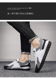 Shoes Men's Style Lat-soled Wild Flat-bottomed Summer Thin Section Baotou MartLion   