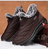 Men's Boots Snow Hiking Shoes Winter Ankle Shoes Footwear Work MartLion   