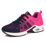 Women Running Shoes Breathable Casual Outdoor Light Weight Sports Casual Walking Sneakers MartLion black pink1 42 