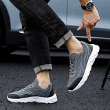 Waterproof Spring Autumn Leather Men's Shoes Thick Plush Warm Casual Sneakers Non-slip Walking Zapatos Hombre Mart Lion   