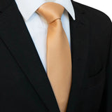 Classic 8cm ties Men's Solid Color Necktie pink Red yellow Satin Ties Wedding Party Tie Gift MartLion 011  