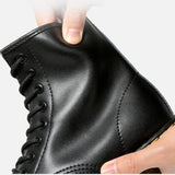 Men's Autumn High Help Work Wear Short Boots British Outdoor Waterproof Leather Vintage British Style Leather MartLion   