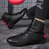 Training Boxing Shoes Men's Light Weight Boxing Sneakers Comfortable Wrestling Shoes Anti Slip Wrestling MartLion   