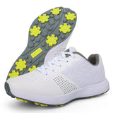 Breathable Golf Shoes Men's Golf Wears Outdoor Light Weight Golfers Sneakers Anti Slip Walking Footwears MartLion Bai 7 