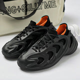 Men's Shoes Sandals Knitting Summer Sneakers Designer Footwear Clogs Mart Lion Black 39 