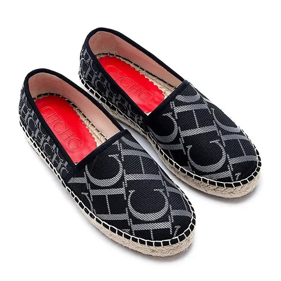 Women's Shoes Summer Thick Bottom Outer Wear Letter Side Lightweight Design Casual Flat Shoes MartLion